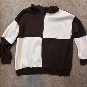 Black and White Men's Sweater